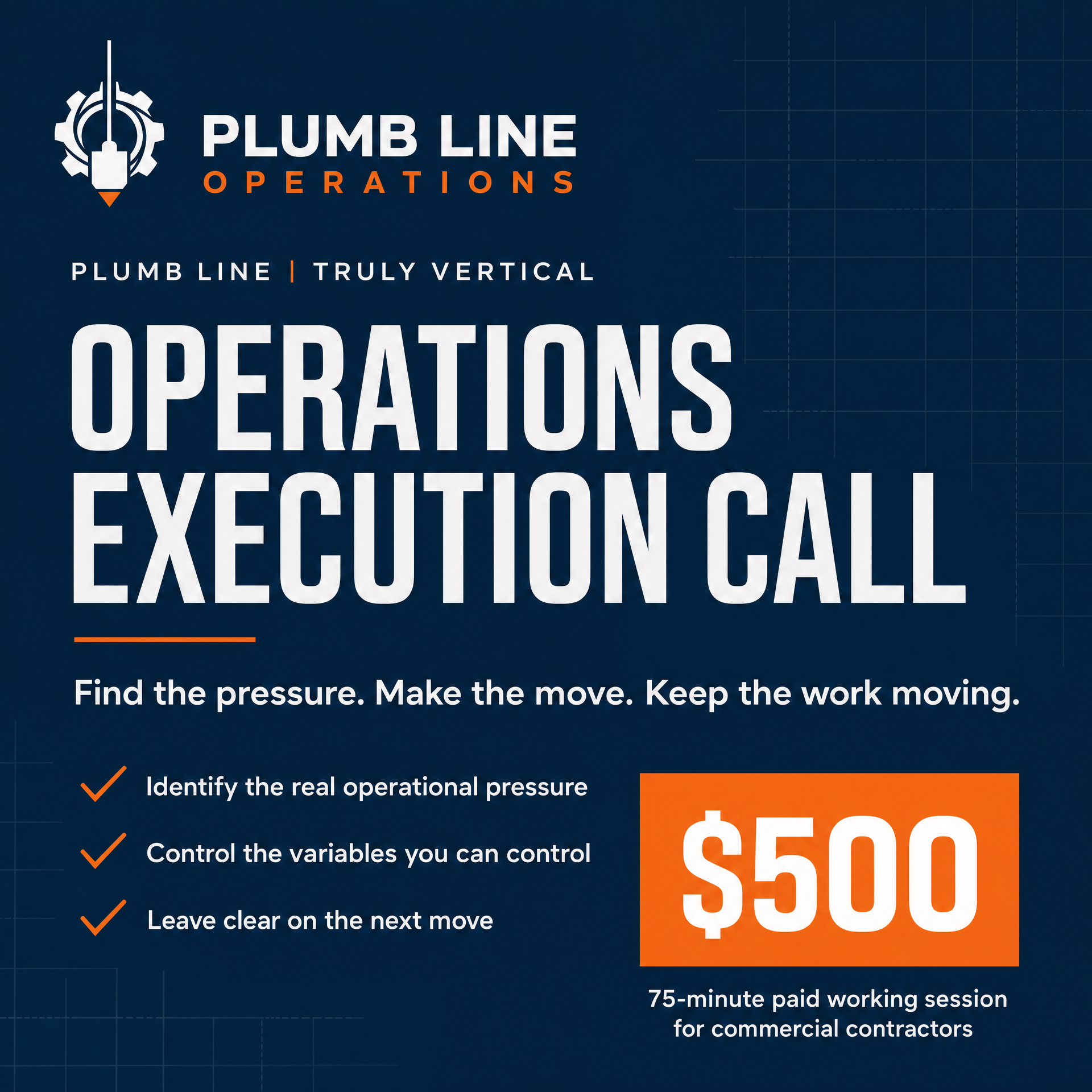 Operations Execution Call - $500